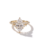 2.01ct E-VVS2 Marquise Lab Diamond Nova