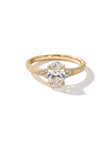 1.06ct E-VVS2 Oval Lab Diamond Isla
