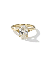 2.03ct F-VS1 Oval Lab Diamond Monica