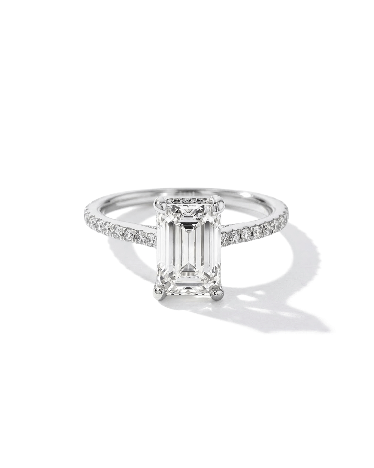 2.05ct D-VVS1 Emerald Lab Diamond Alice