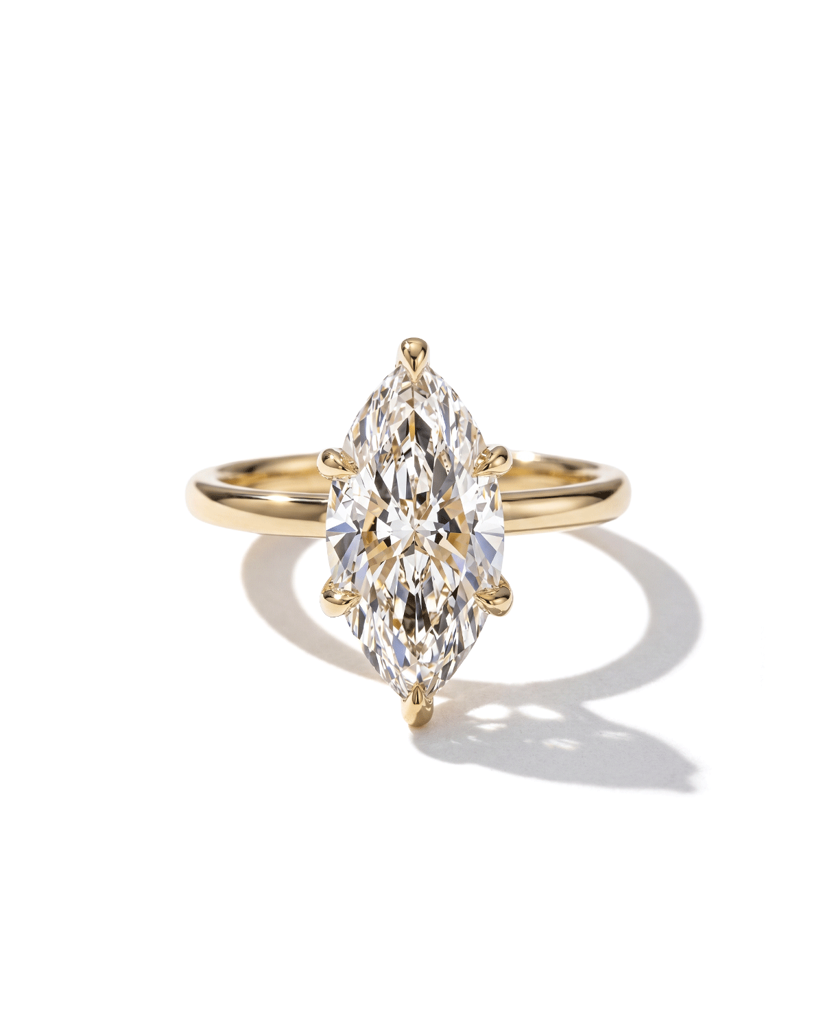 3.05ct F-VS1 Marquise Lab Diamond Kayla