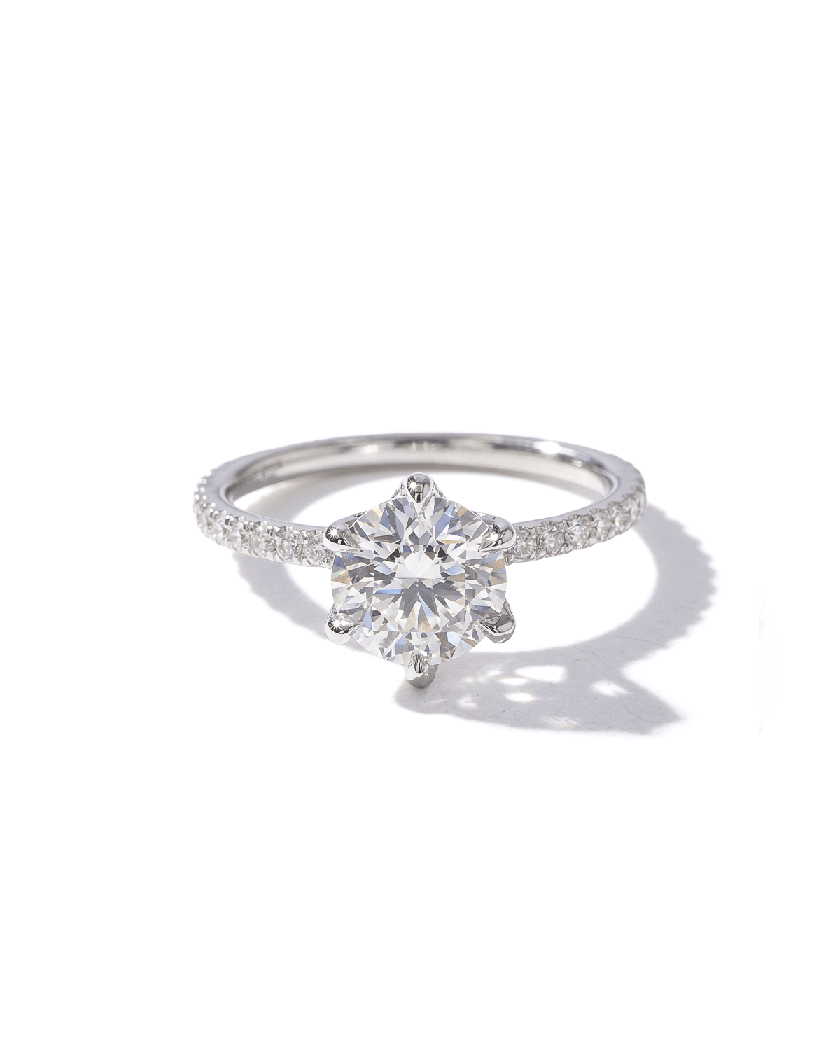 1.50ct E-VVS2 Round Lab Diamond Samantha