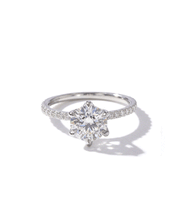 1.50ct E-VVS2 Round Lab Diamond Samantha