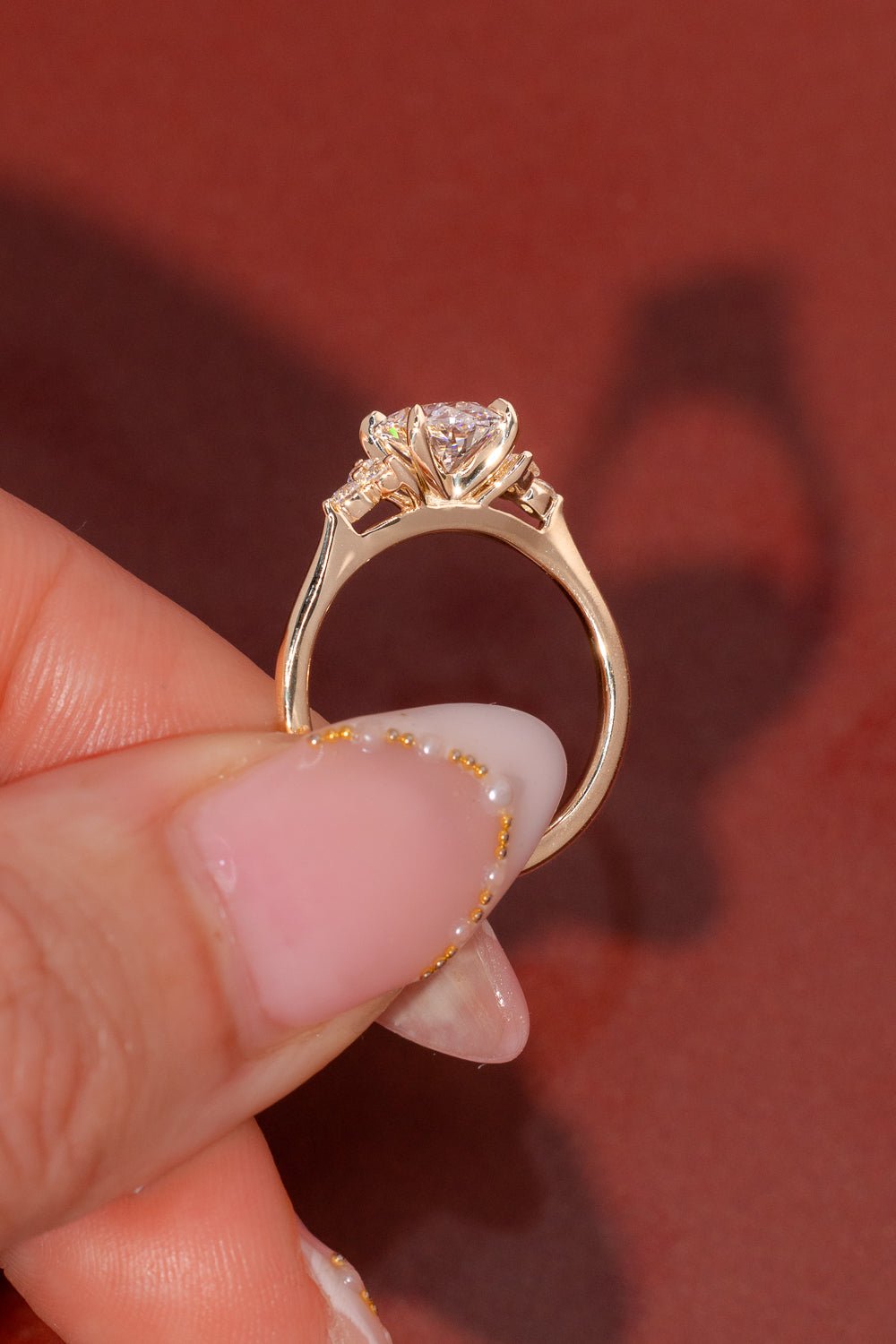 1.27ct D - VS1 Oval Lab Diamond Lindsey - PBD Engagement Rings