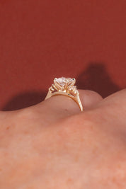 1.27ct D - VS1 Oval Lab Diamond Lindsey - PBD Engagement Rings