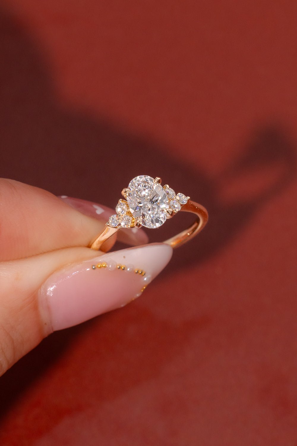 1.27ct D - VS1 Oval Lab Diamond Lindsey - PBD Engagement Rings