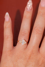 1.27ct D - VS1 Oval Lab Diamond Lindsey - PBD Engagement Rings