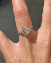 1.27ct D-VS1 Radiant Lab Diamond Lindsey - PBD Engagement Rings