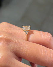 1.27ct D-VS1 Radiant Lab Diamond Lindsey - PBD Engagement Rings