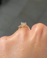 1.27ct D-VS1 Radiant Lab Diamond Lindsey - PBD Engagement Rings