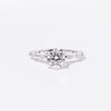 1.27ct D-VS1 Round Lab Diamond Lila Engagement Rings Princess Bride Diamonds 
