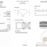 1.28 Carat F-VS1 Princess Lab Grown Diamond - IGI (#51156) Loose Diamond Princess Bride Diamonds 
