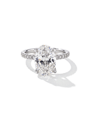 3.59ct E-VS1 Oval Lab Diamond Samantha