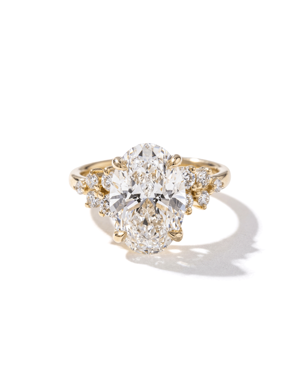 4.06ct D-VS1 Oval Lab Diamond Supernova