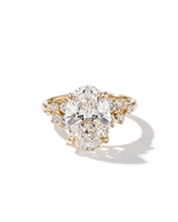 4.06ct D-VS1 Oval Lab Diamond Supernova