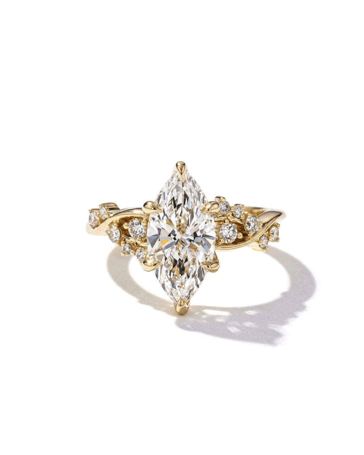 2.02ct E-VVS1 Marquise Lab Diamond Ariel