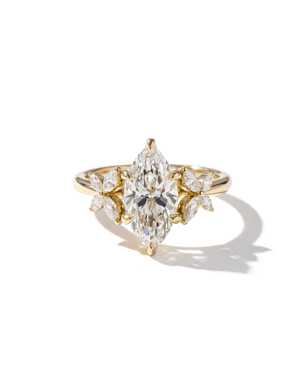 2.03ct F-VVS2 Marquise Lab Diamond Vanessa