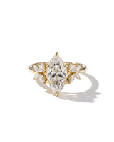 2.03ct F-VVS2 Marquise Lab Diamond Vanessa