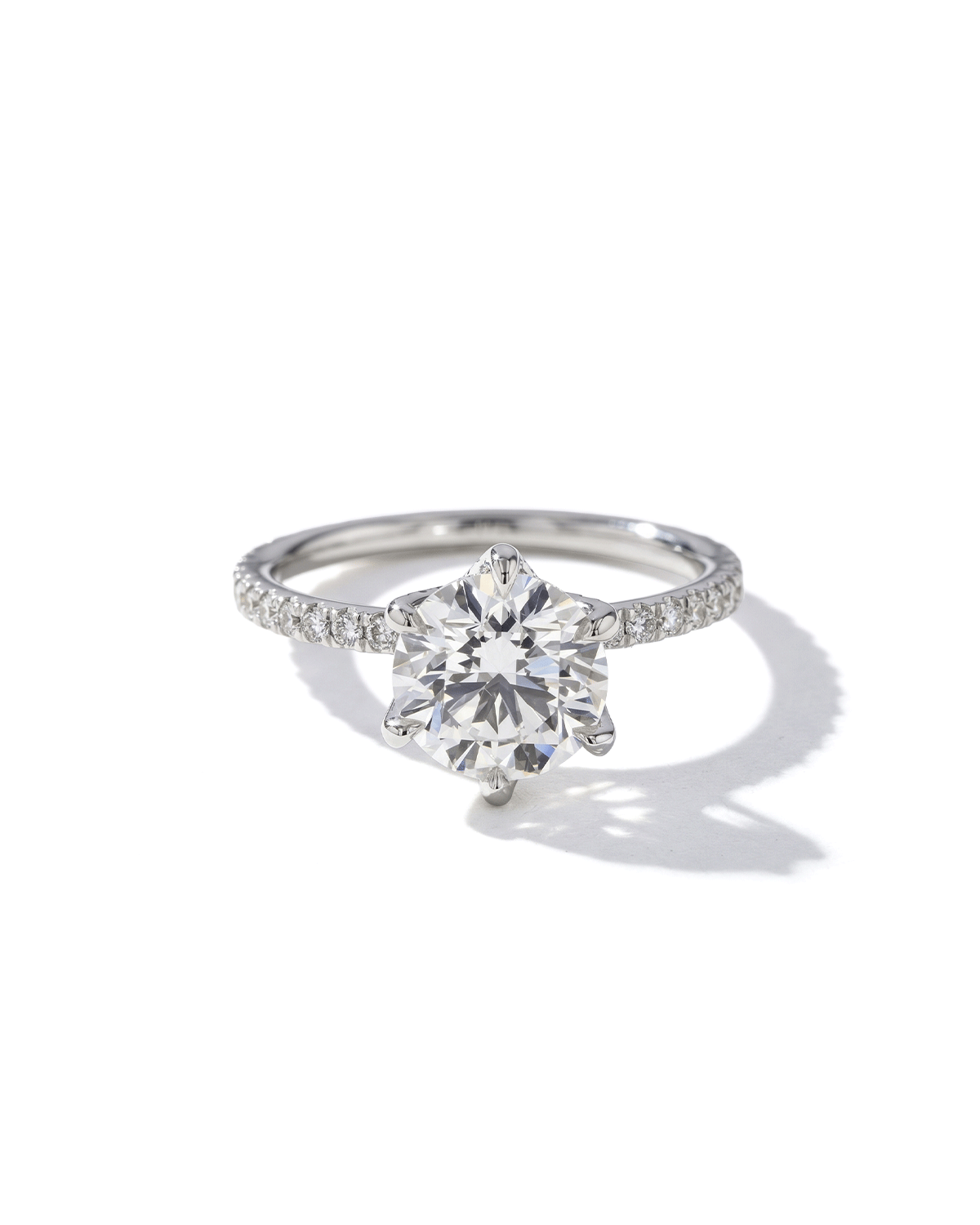 2.01ct E-VS1 Round Lab Diamond Samantha