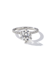 2.01ct E-VS1 Round Lab Diamond Samantha