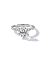 2.01ct E-VS1 Round Lab Diamond Samantha