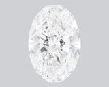 5.07 Carat D-VVS2 Oval Lab Grown Diamond - IGI (#128332)