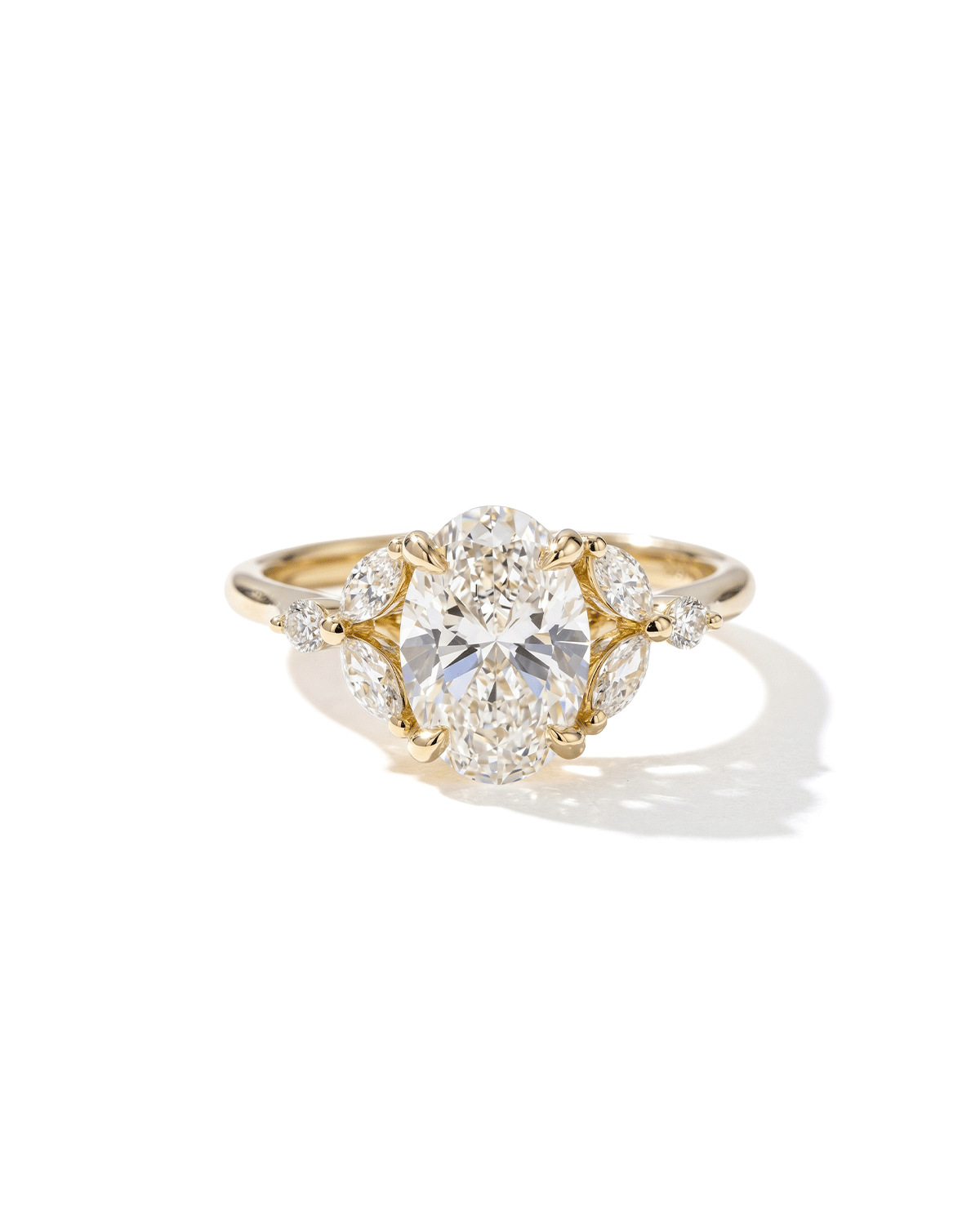1.50ct F-VS1 Oval Lab Diamond Sarah