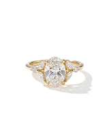 1.50ct F-VS1 Oval Lab Diamond Sarah