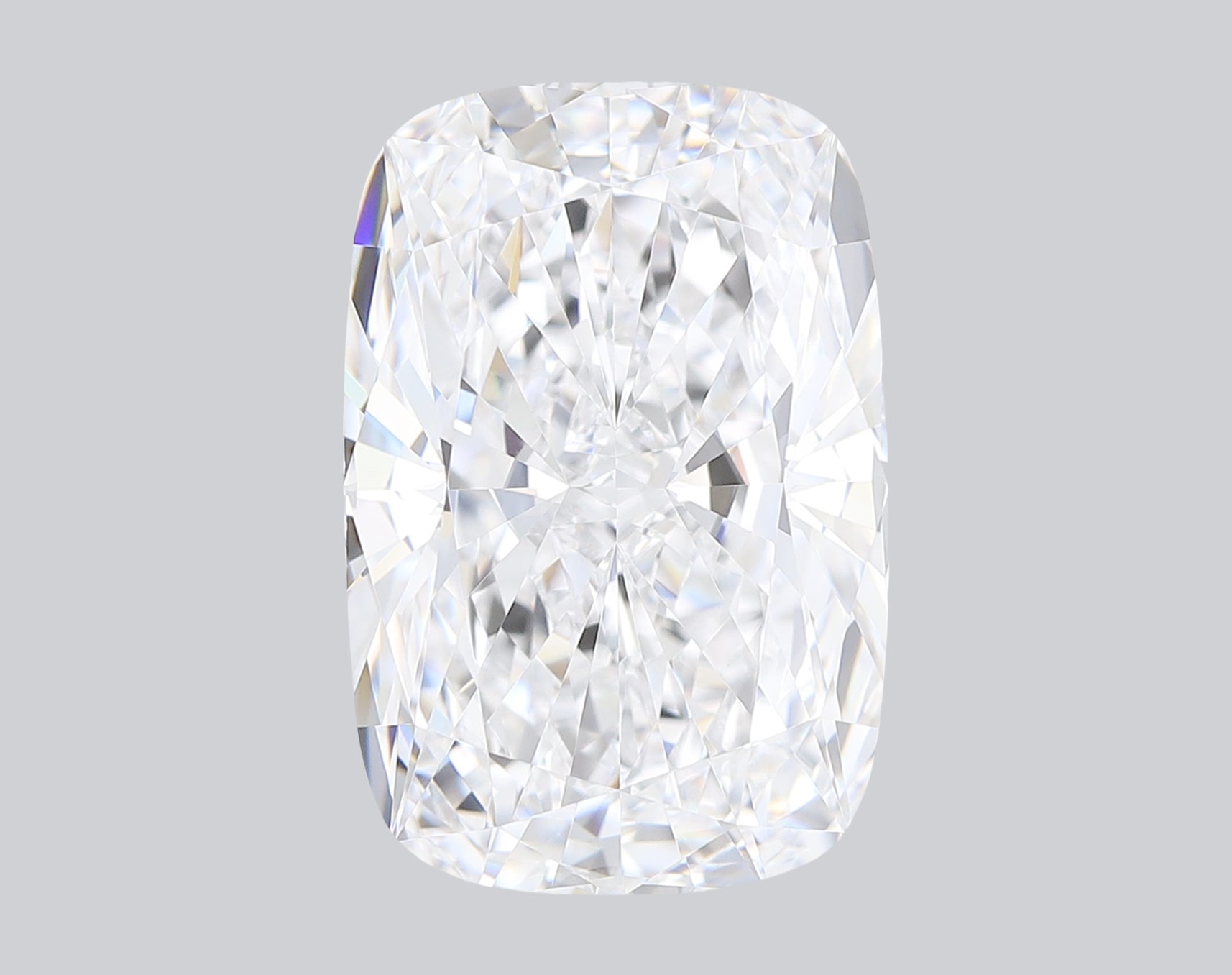3.16 Carat D-VVS1 Elongated Cushion Lab Grown Diamond - IGI (#128945)