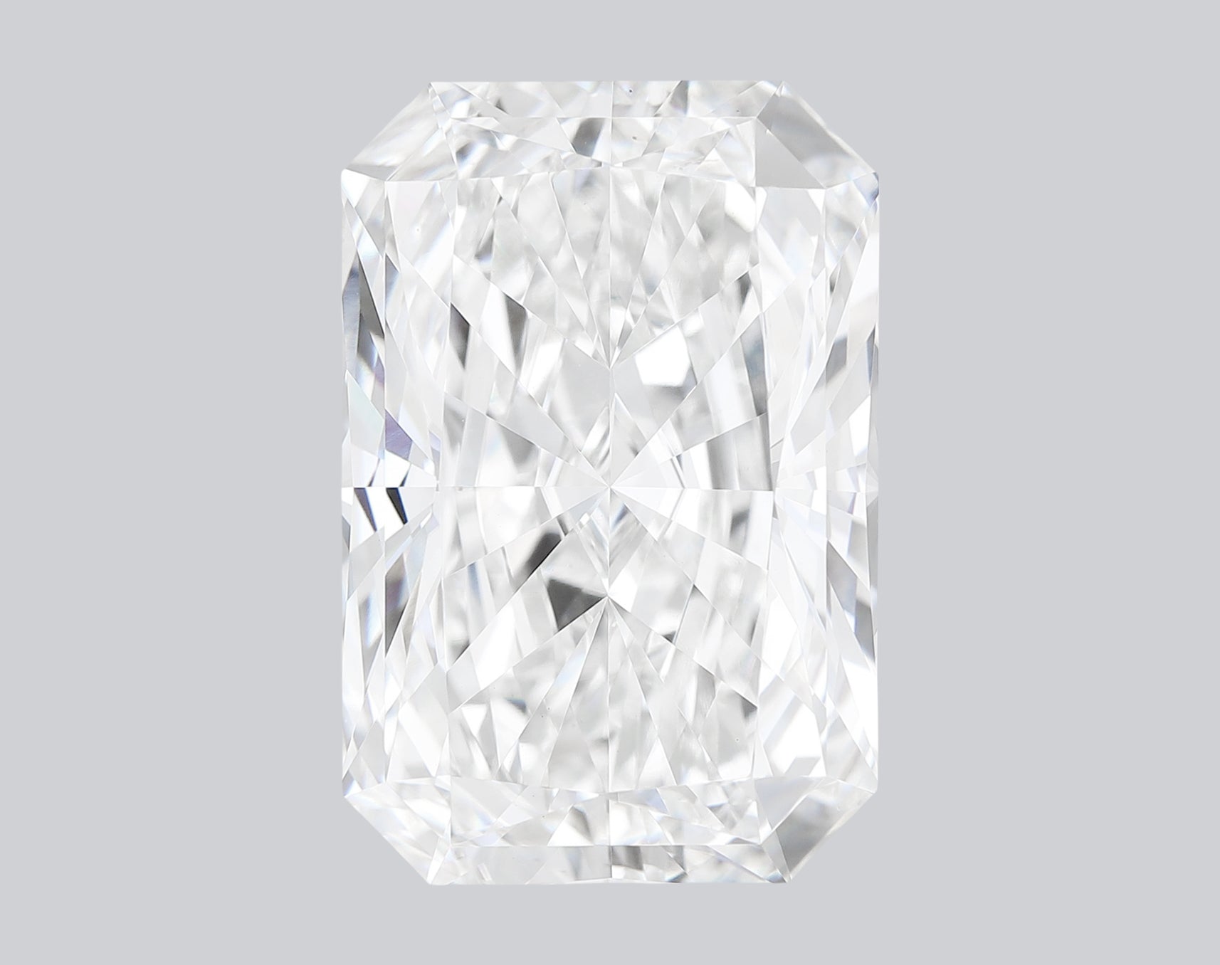 7.54 Carat F-VVS2 Radiant Lab Grown Diamond - IGI (#128954)