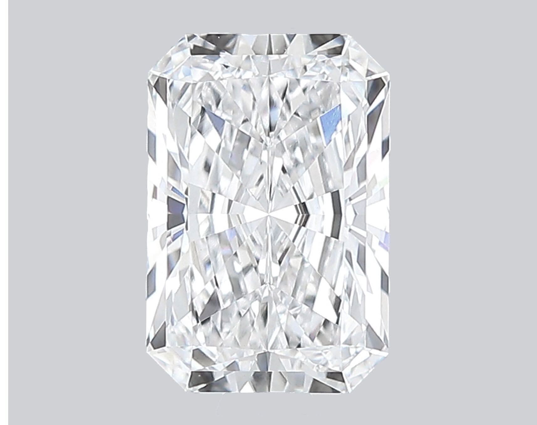 1.29 Carat D - VVS2 Radiant Lab Grown Diamond - IGI (53954) - PBD Loose Diamond