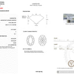 1.29 Carat E-VS1 Oval Lab Grown Diamond - IGI (#52287) Loose Diamond Princess Bride Diamonds 