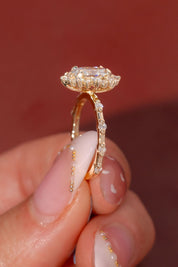 1.29ct D - VVS2 Oval Lab Diamond Kaia - PBD Engagement Rings