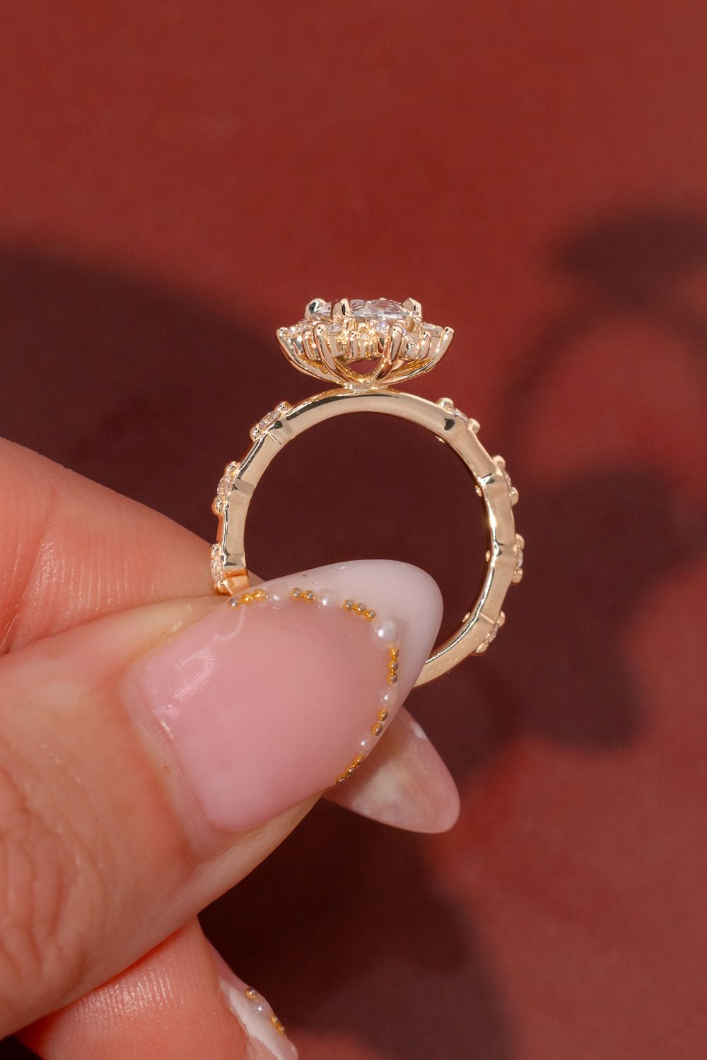 1.29ct D - VVS2 Oval Lab Diamond Kaia - PBD Engagement Rings