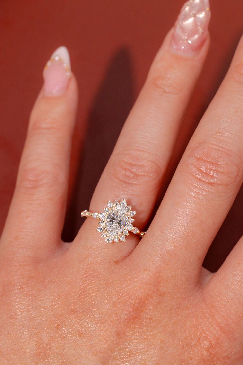 1.29ct D - VVS2 Oval Lab Diamond Kaia - PBD Engagement Rings