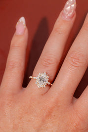 1.29ct D - VVS2 Oval Lab Diamond Kaia - PBD Engagement Rings