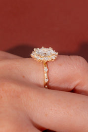 1.29ct D - VVS2 Oval Lab Diamond Kaia - PBD Engagement Rings