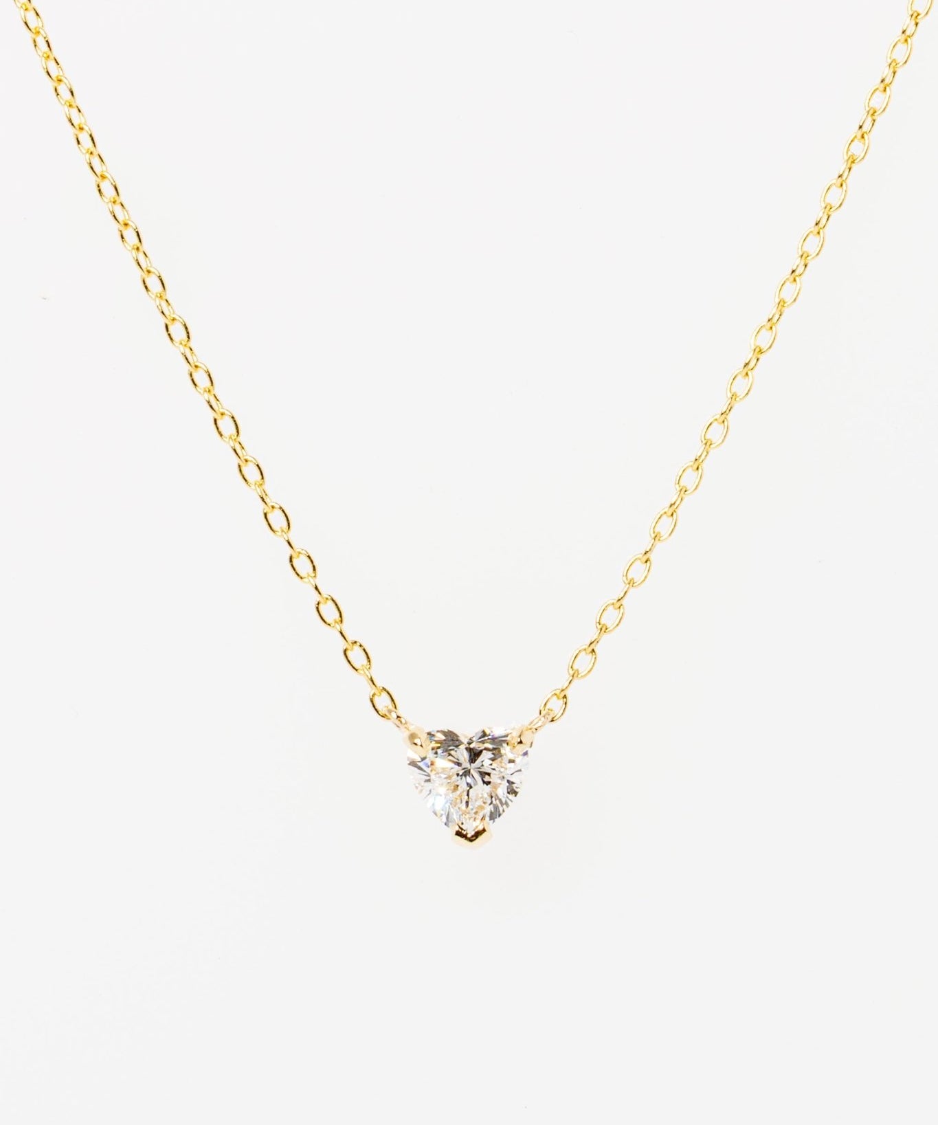 1.2ct Core Heart Lab Diamond Necklace - PBD Necklaces