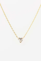 0.99ct Core Heart Lab Diamond Necklace