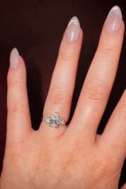 1.31ct D - VS1 Pear Lab Diamond Nova - PBD Engagement Rings