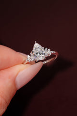 1.31ct D-VS1 Pear Lab Diamond Nova