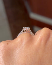 1.38ct E-VS1 Marquise Lab Diamond Margaret - PBD Engagement Rings
