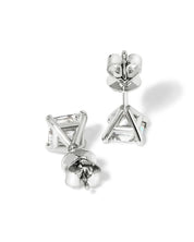 1.40ct D - SI1 Core Natural Princess Cut Diamond Studs - PBD Earrings