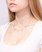 14k Yellow Gold Drop Necklace - PBD Necklaces