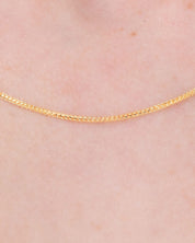 14k Yellow Gold Wheat Chain Necklaces Princess Bride Diamonds 