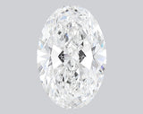 1.50 Carat F-VS1 Oval Lab Grown Diamond - IGI (#126615)