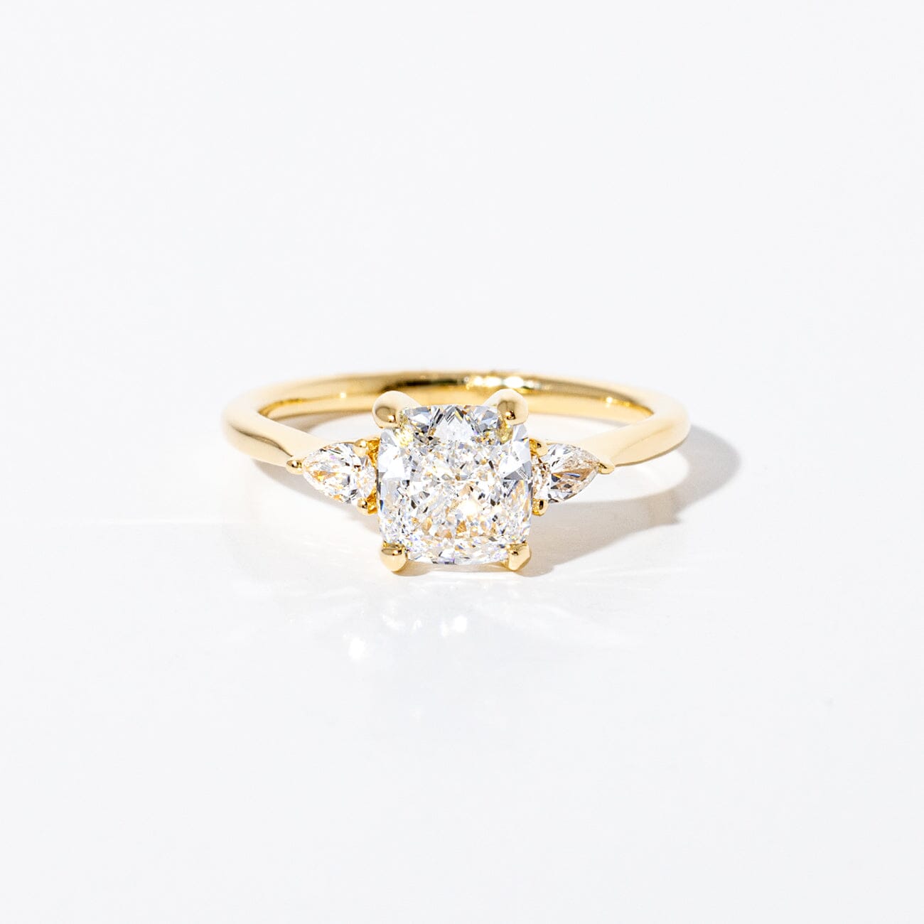 1.50ct D-VS1 Cushion Lab Diamond Gracie Engagement Rings Princess Bride Diamonds 
