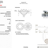 1.50ct D-VS1 Round Lab Diamond Lisa Engagement Rings Princess Bride Diamonds 