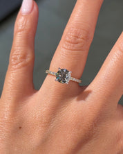 1.50ct E - VS1 Round Lab Diamond Juliette - PBD Engagement Rings