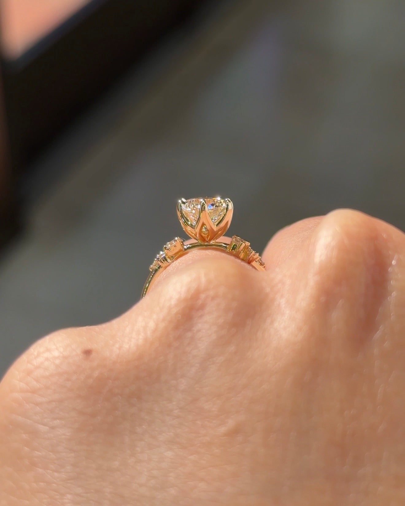 1.50ct E-VS1 Round Lab Diamond Nova - PBD Engagement Rings